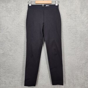 Dylan Gray Black Zip Fly Stretch Leggings Pants Womens Size 2 Rayon‎ Blend